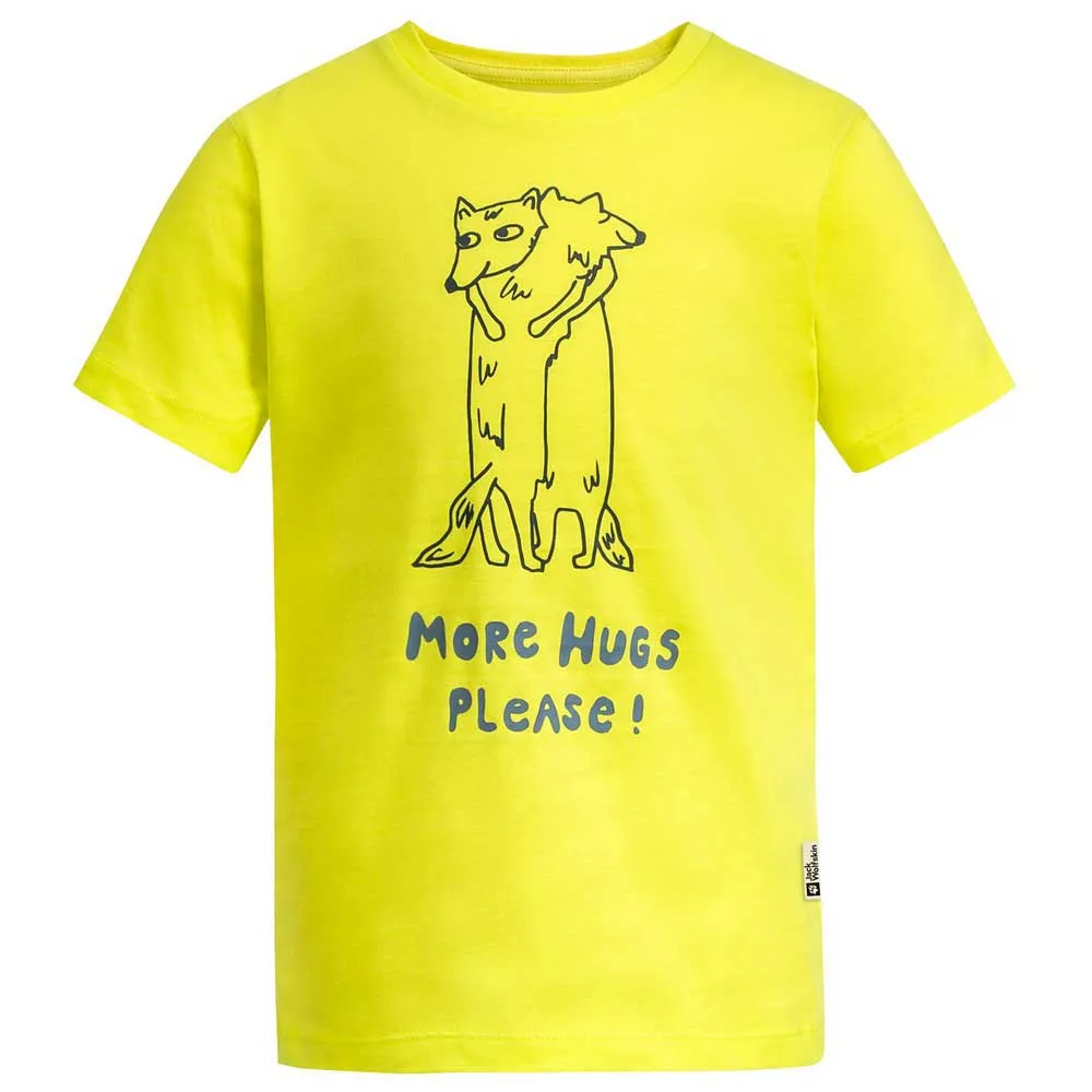 Jack Wolfskin More Hugs T-shirt Med Korta ärmar Jack Wolfskin More Hugs T-shirt Med Korta ärmar