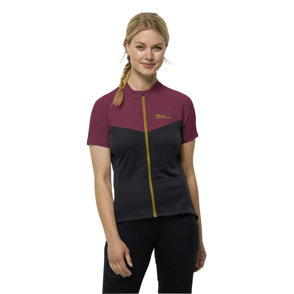 Jack Wolfskin Morobbia Fz T-shirt Med Korta ärmar