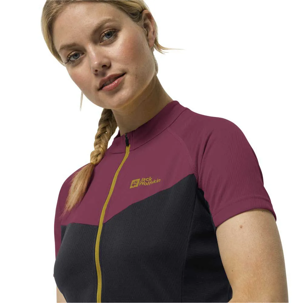 Jack Wolfskin Morobbia Fz T-shirt Med Korta ärmar