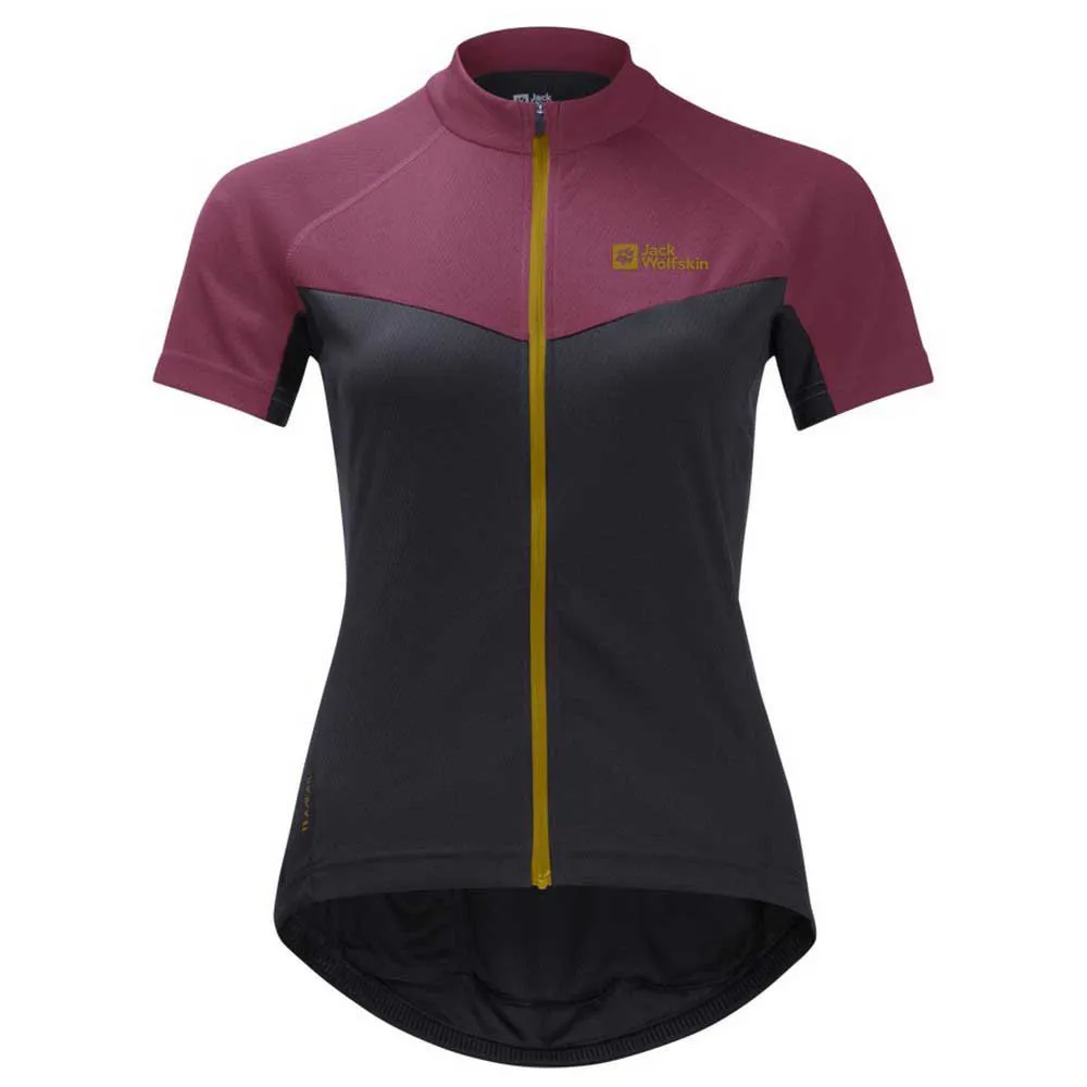 Jack Wolfskin Morobbia Fz T-shirt Med Korta ärmar