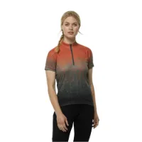 Jack Wolfskin Morobbia Half Zip Print T-shirt Med Korta ärmar Jack Wolfskin Morobbia Half Zip Print T-shirt Med Korta ärmar