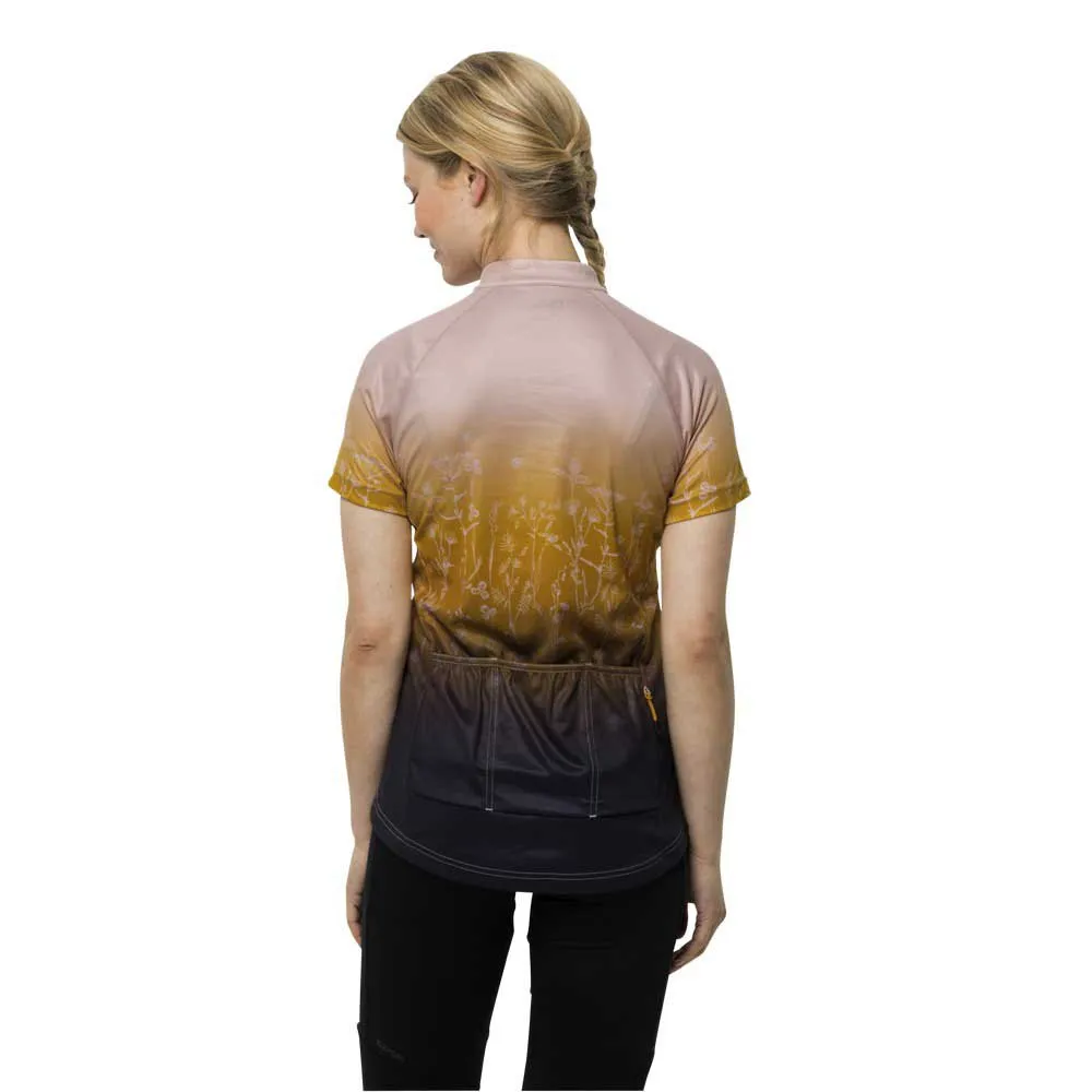 Jack Wolfskin Morobbia Half Zip Print T-shirt Med Korta ärmar Jack Wolfskin Morobbia Half Zip Print T-shirt Med Korta ärmar
