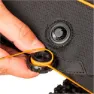 Jack Wolfskin Morobbia Seat Väska, Flash black, One Size