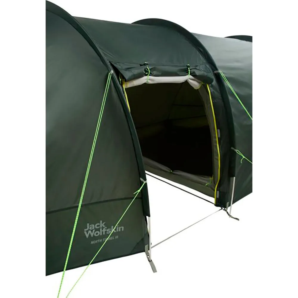 Jack Wolfskin North Iii Tält, Island moss, 3 Platser Jack Wolfskin North Iii Tält, Island moss, 3 Platser
