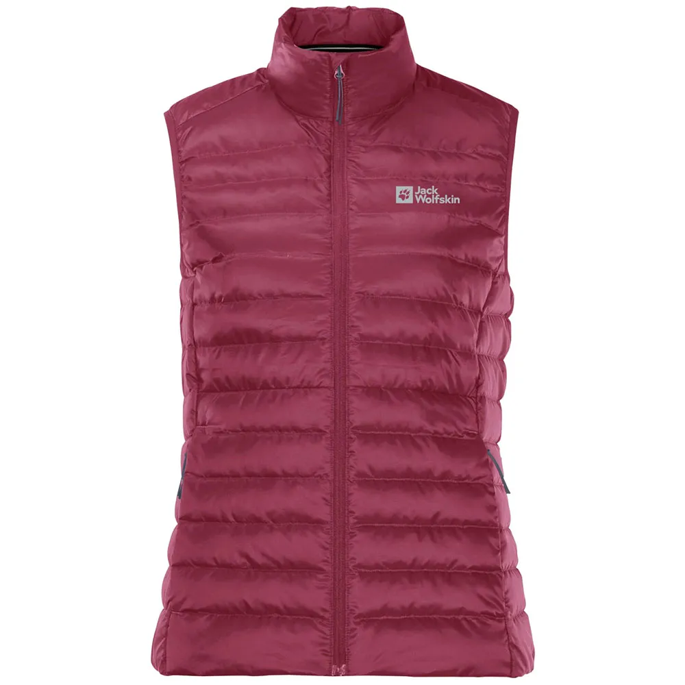 Jack Wolfskin Pack Go Väst Refurbished, Sangria red
