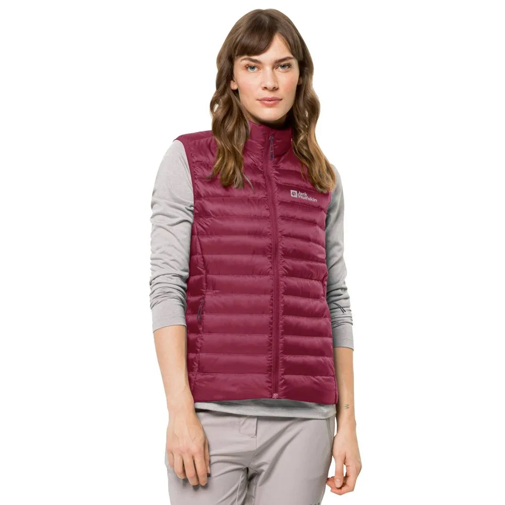 Jack Wolfskin Pack Go Väst Refurbished, Sangria red
