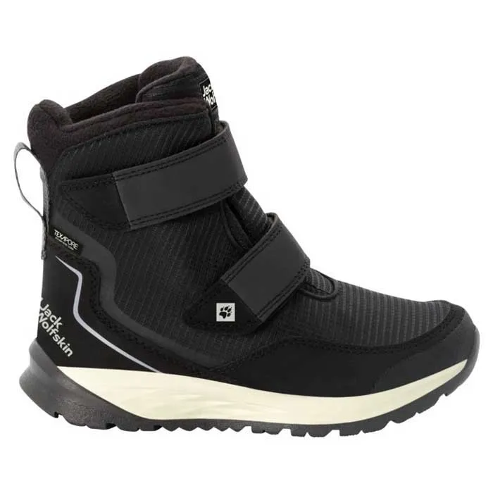 Jack Wolfskin Polar Bear Texapore High Vc Vandringskängor, Black / grey, EU 38 Jack Wolfskin Polar Bear Texapore High Vc Vandringskängor, Black / grey, EU 38