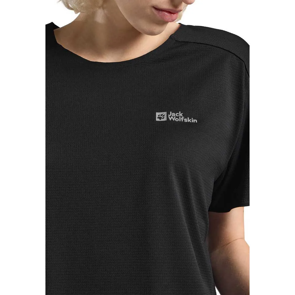 Jack Wolfskin Prelight Stride Crop T-shirt Med Korta ärmar