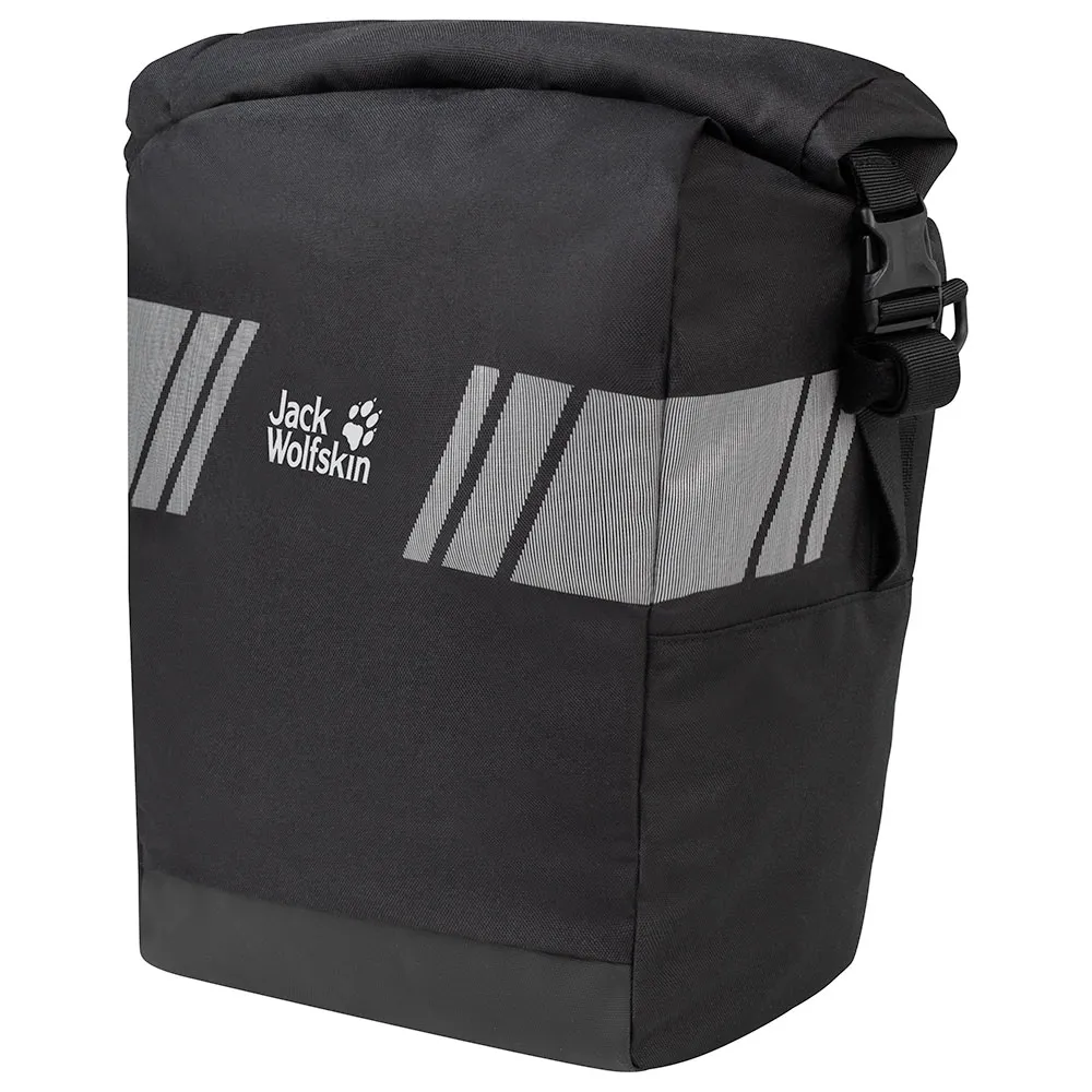 Jack Wolfskin Rack 12l Sidoväska, Flash black, One Size