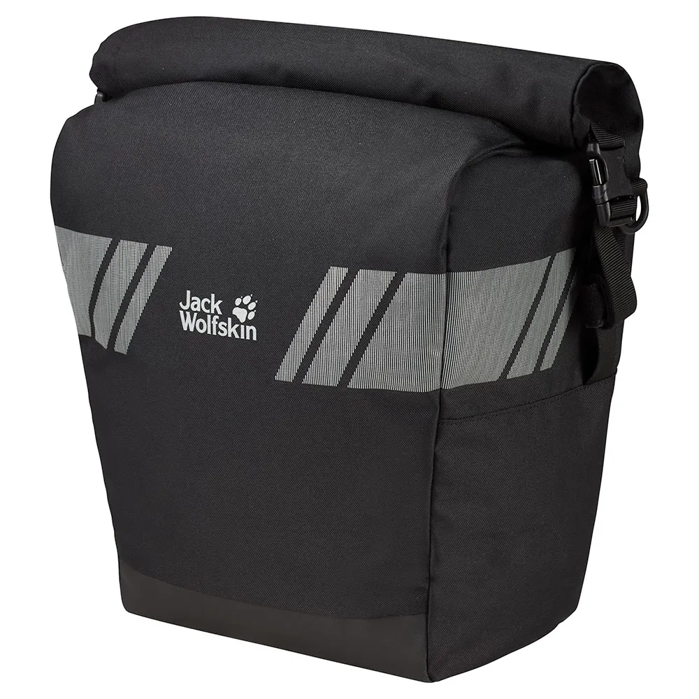Jack Wolfskin Rack 12l Sidoväska, Flash black, One Size