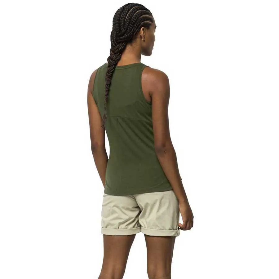 Jack Wolfskin Relief ärmlös T-shirt, Greenwood