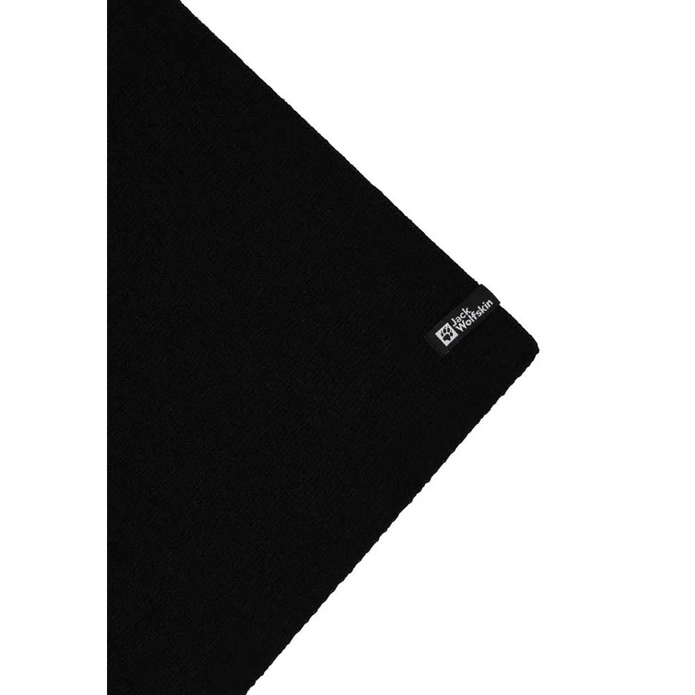 Jack Wolfskin Rib Halsvärmare, Black