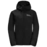 Jack Wolfskin Solyd Jacka, Black, 116cm