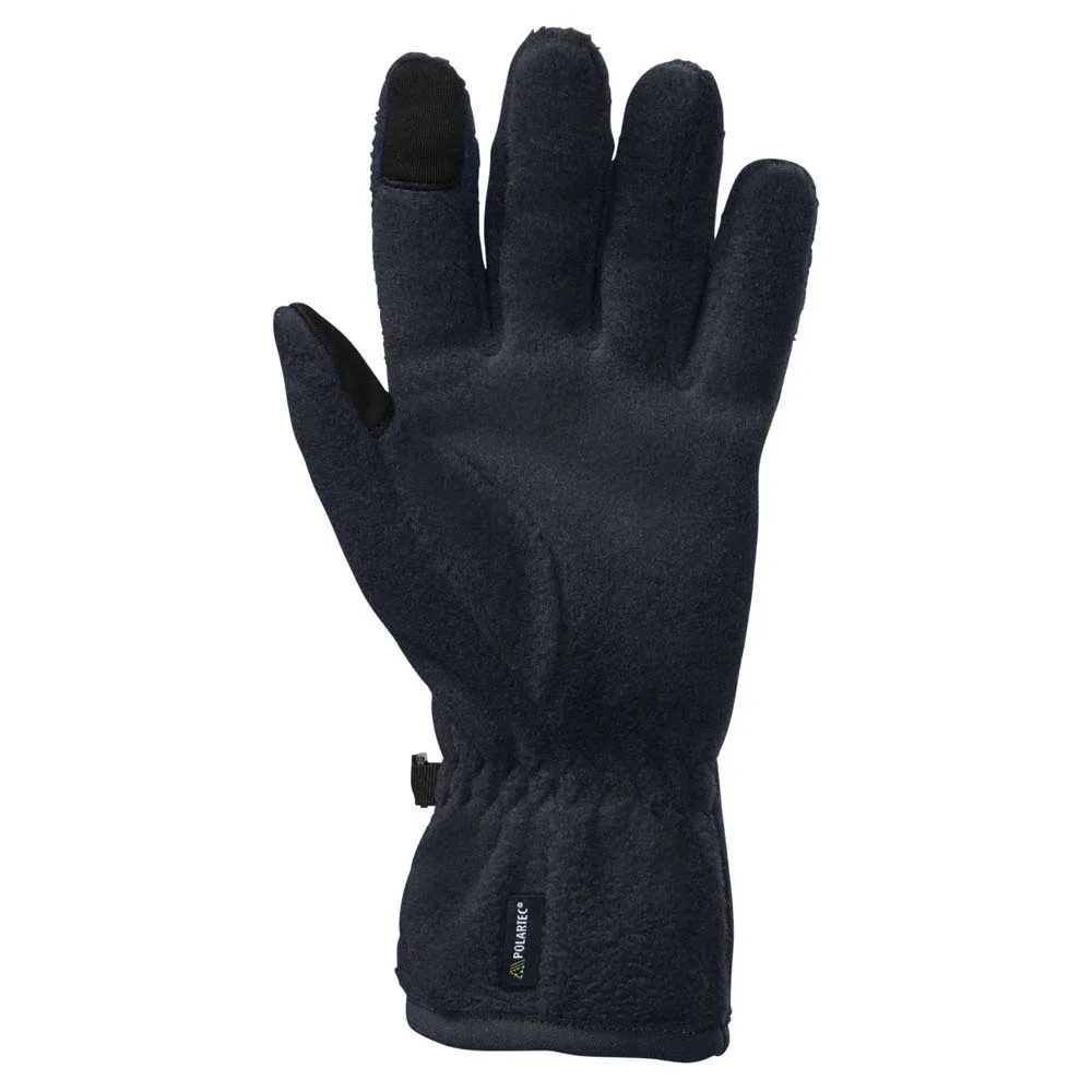 Jack Wolfskin Spirit Fleece Handskar, Night blue, L/XL