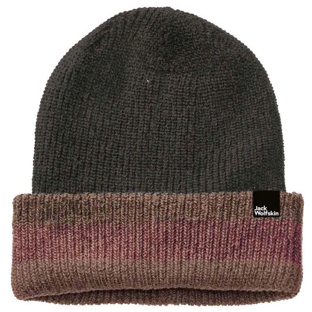 Jack Wolfskin Spirit Knit Mössa, Wild ginger, One Size