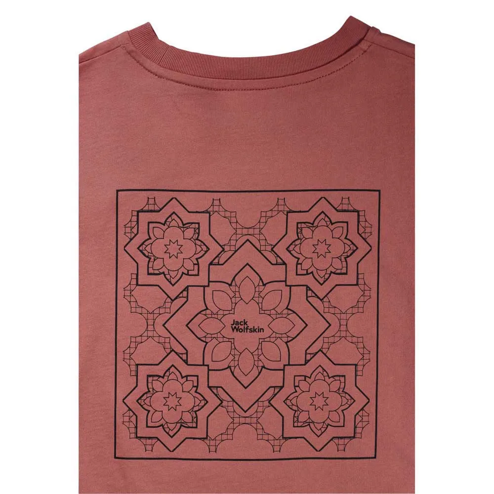 Jack Wolfskin Teen Mosaic T-shirt Med Korta ärmar, Faded rose, 152cm Jack Wolfskin Teen Mosaic T-shirt Med Korta ärmar, Faded rose, 152cm