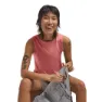 Jack Wolfskin Travel ärmlös T-shirt, Mineral red heather