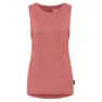 Jack Wolfskin Travel ärmlös T-shirt, Mineral red heather