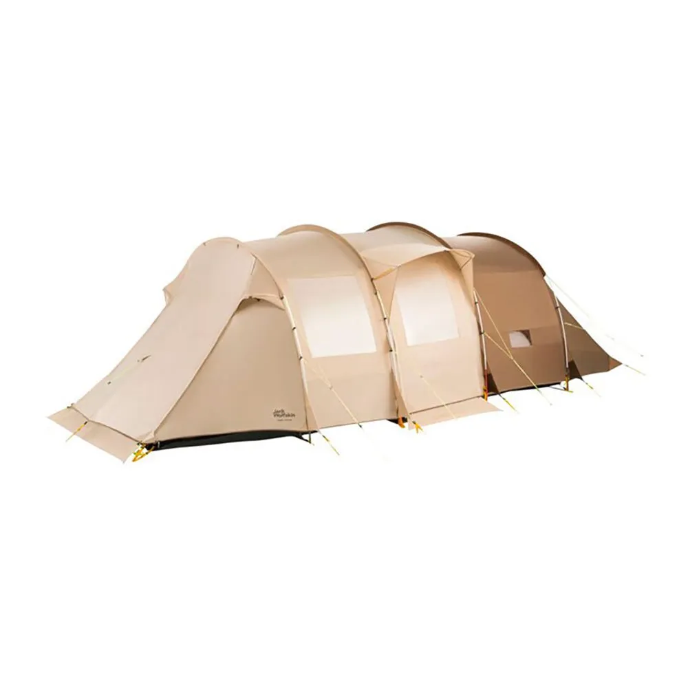 Jack Wolfskin Travel Lodge Tält, White pepper, 7 Platser Jack Wolfskin Travel Lodge Tält, White pepper, 7 Platser