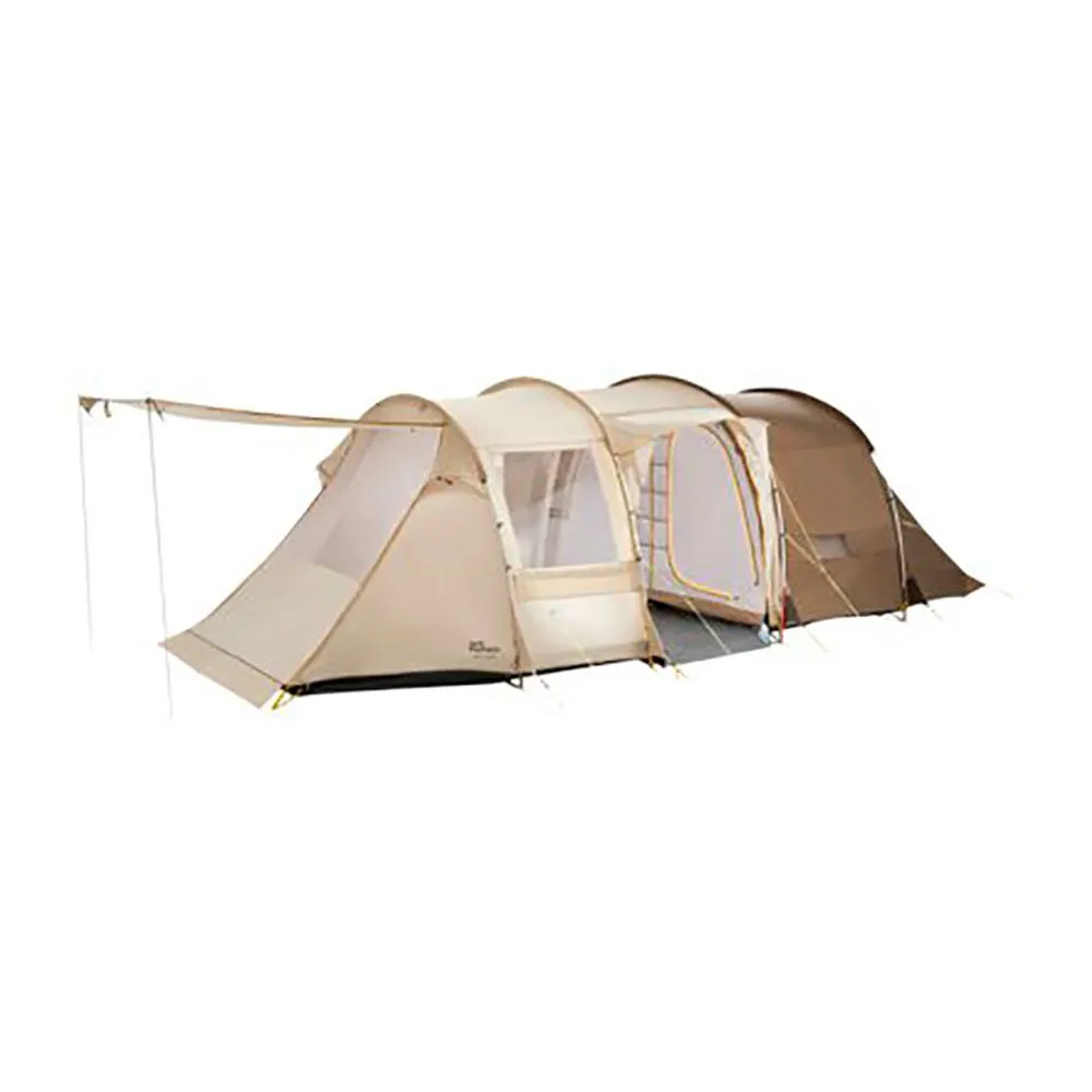 Jack Wolfskin Travel Lodge Tält, White pepper, 7 Platser Jack Wolfskin Travel Lodge Tält, White pepper, 7 Platser