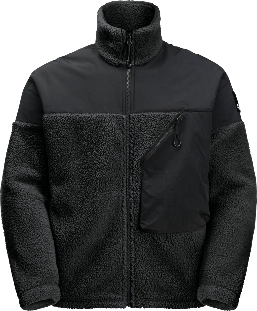 Jack Wolfskin Unisex Maarweg Jacket, Granite Black Jack Wolfskin Unisex Maarweg Jacket, Granite Black