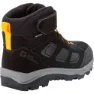 Jack Wolfskin Vojo Lt Texapore Mid Vandringskängor, Black / burly yellow xt, EU 31