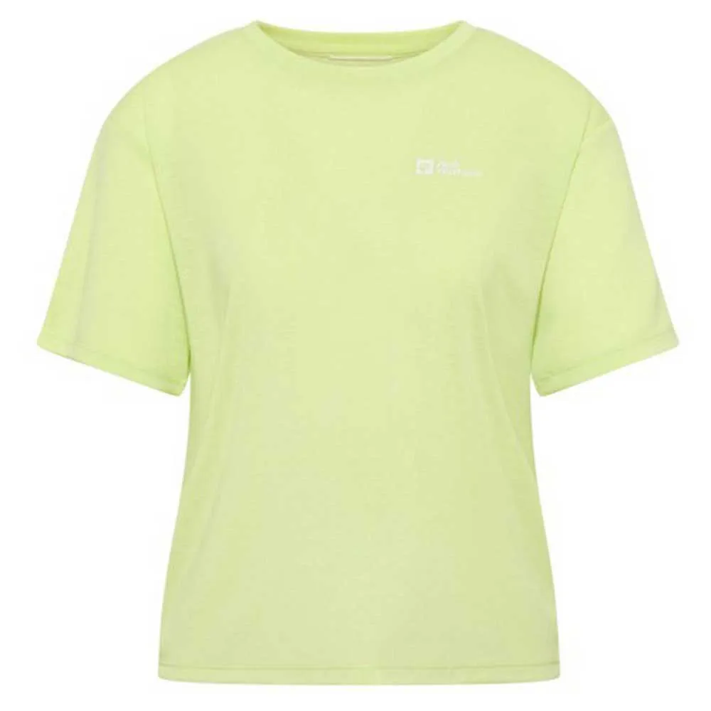 Jack Wolfskin Vonnan Crop T-shirt Med Korta ärmar