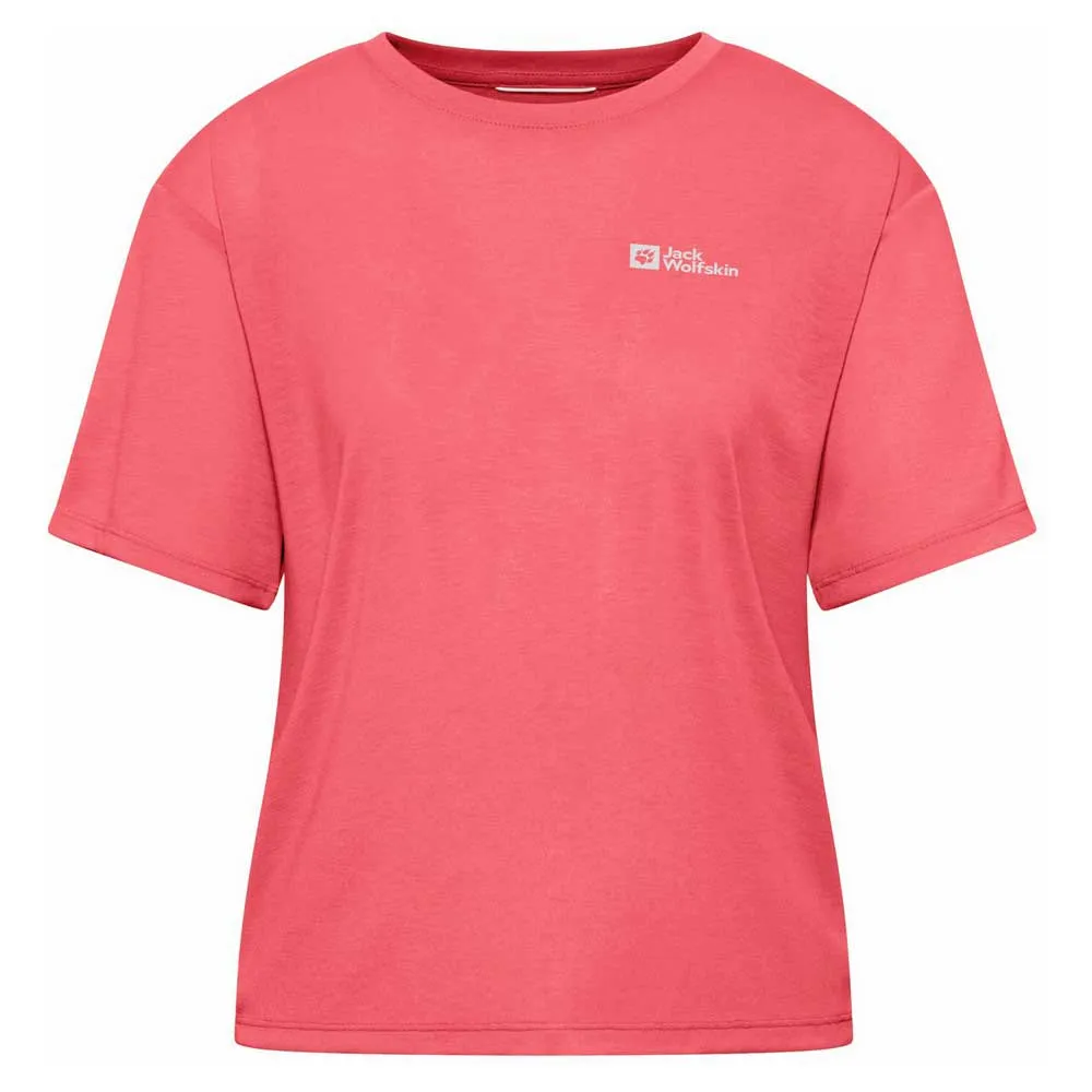 Jack Wolfskin Vonnan Crop T-shirt Med Korta ärmar Jack Wolfskin Vonnan Crop T-shirt Med Korta ärmar