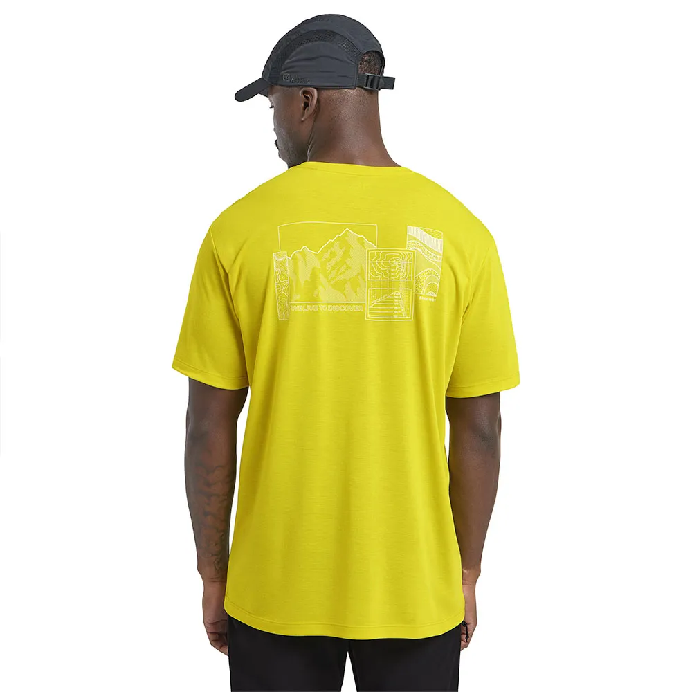 Jack Wolfskin Vonnan Graphic T-shirt Med Korta ärmar Jack Wolfskin Vonnan Graphic T-shirt Med Korta ärmar