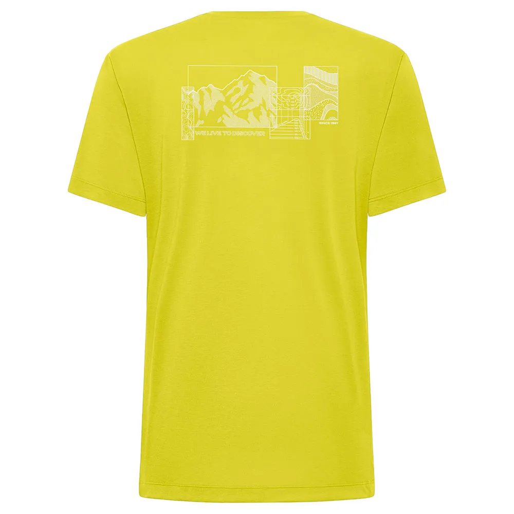 Jack Wolfskin Vonnan Graphic T-shirt Med Korta ärmar Jack Wolfskin Vonnan Graphic T-shirt Med Korta ärmar