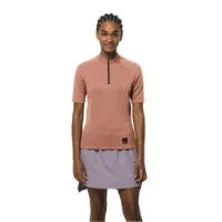 Jack Wolfskin Women's Bike Commute Half Zip T-Shirt