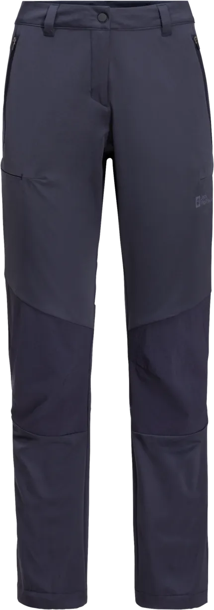 Jack Wolfskin Women's Hiking Alpine Pants, Graphite Jack Wolfskin Women's Hiking Alpine Pants, Graphite