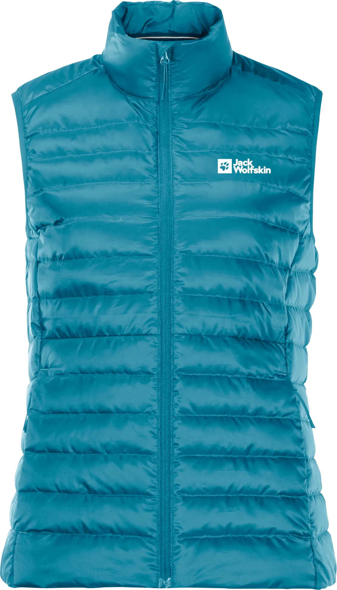 Jack Wolfskin Women's Pack & Go Down Vest, Freshwater Blue Jack Wolfskin Women's Pack & Go Down Vest, Freshwater Blue