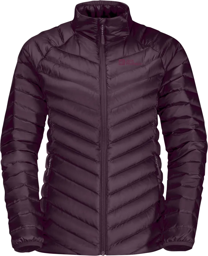 Jack Wolfskin Women's Passamani Down Jacket, Grapevine Jack Wolfskin Women's Passamani Down Jacket, Grapevine