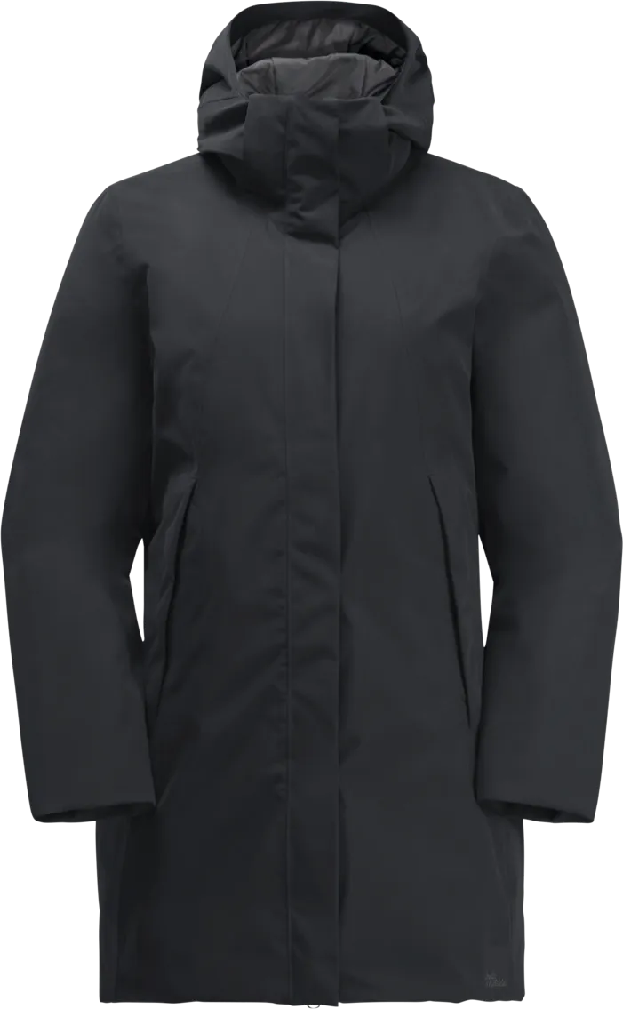 Jack Wolfskin Women's Salier Coat, Phantom