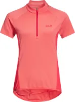 Jack Wolfskin Women's Tourer Halfzip Tee Jack Wolfskin Women's Tourer Halfzip Tee
