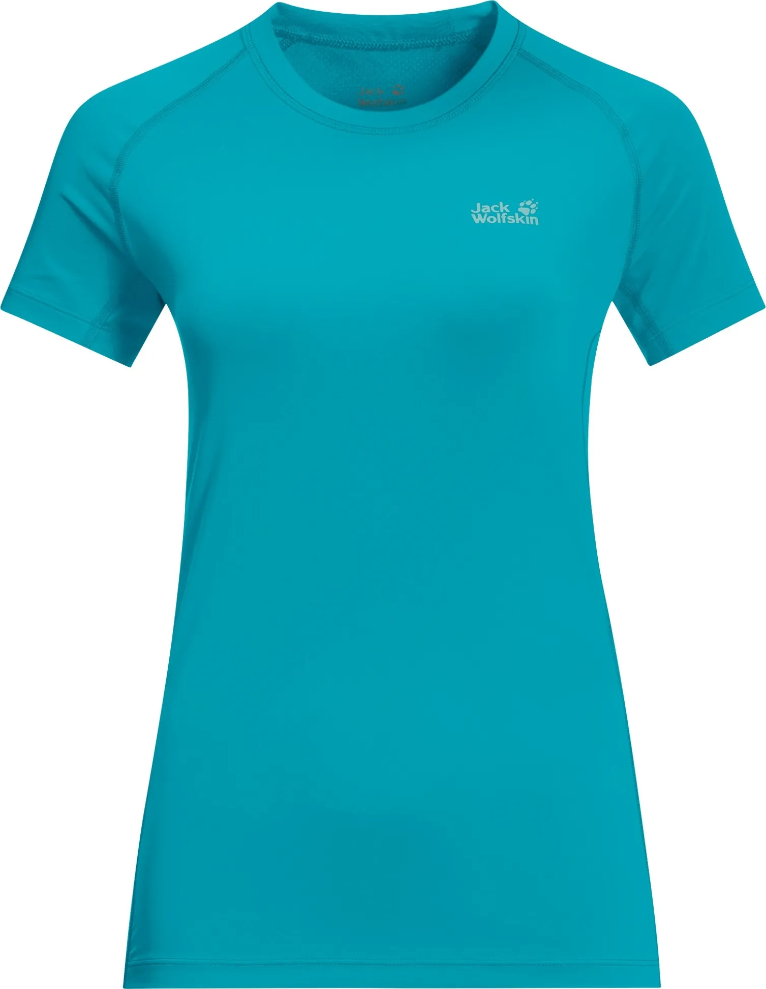 Jack Wolfskin Women's Tourer Vent Tee, Dark Aqua