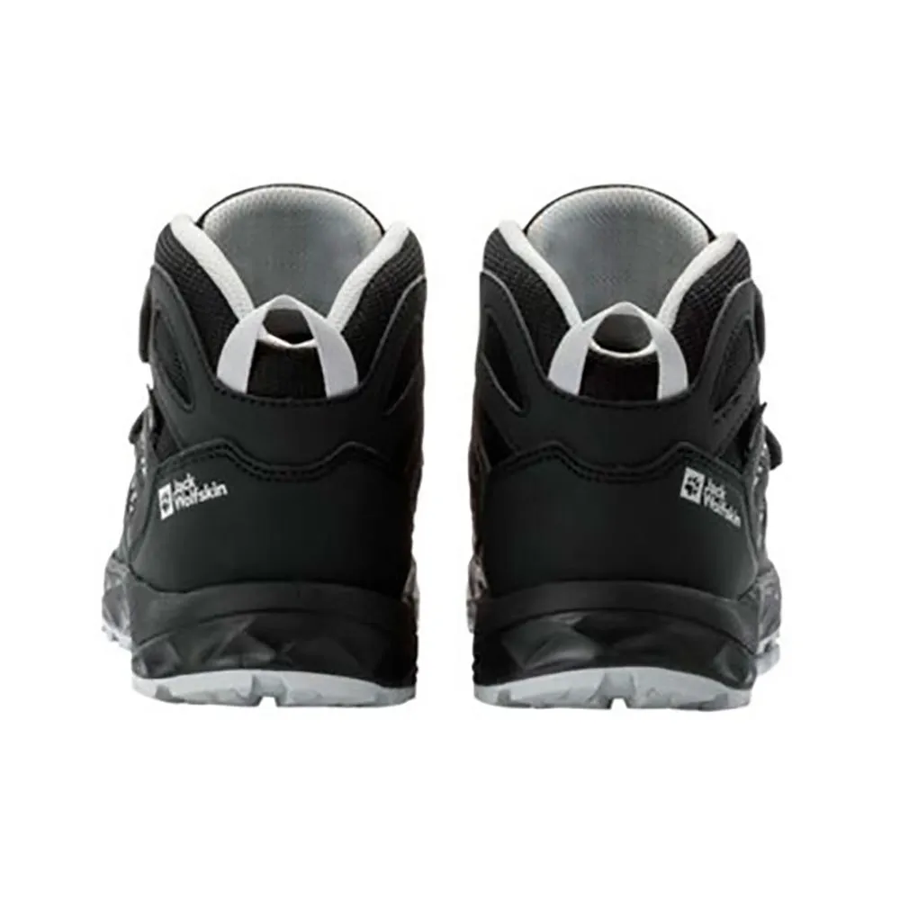 Jack Wolfskin Woodland 2 Texapore Mid Vc Vandringskängor Refurbished, Phantom, EU 29