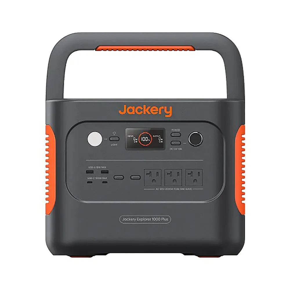 Jackery Explorer 1000 Plus Bärbar Kraftstation, Black, One Size Jackery Explorer 1000 Plus Bärbar Kraftstation, Black, One Size