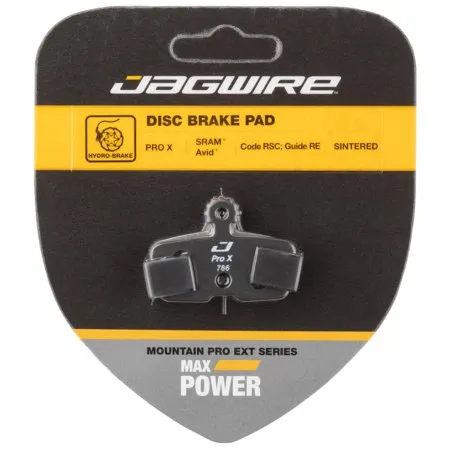 Jagwire Avid Elixir Crelixir R Sintradbromsbelägg, Black, One Size