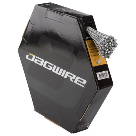Jagwire Galvanized Slick Shimano Mtb Bromskabel 15x2000 Mm 100 Enheter, Black, One Size