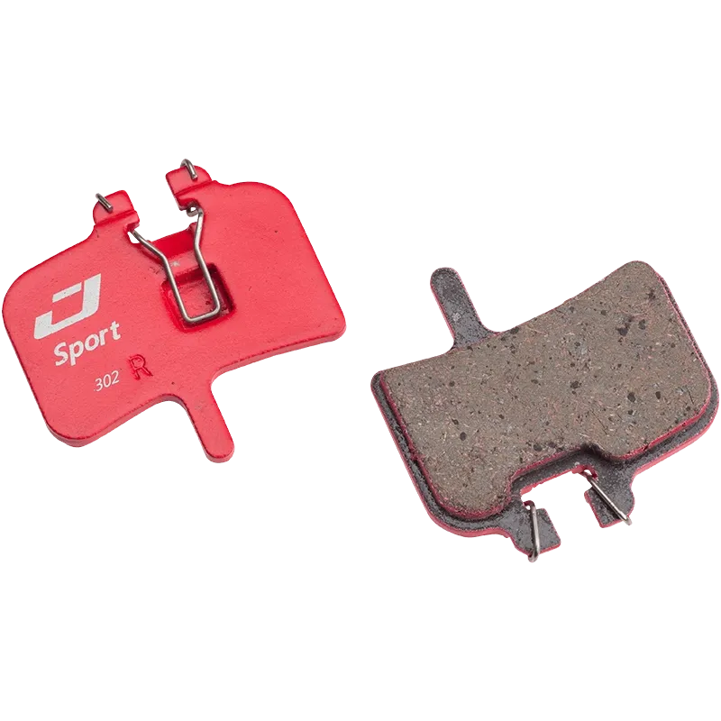 Jagwire Hayes HFX Bromsbelägg, Red, One Size