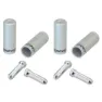 Jagwire Kabelhylsa 48 Enheter, Silver, 4/5mm