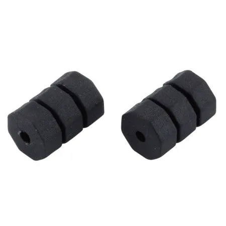 Jagwire Kompressionsmuttrar För Verkstad Kabel Donuts-broms-svart 600 St 200 Set, Black, One Size