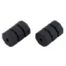 Jagwire Kompressionsmuttrar För Verkstad Kabel Donuts-broms-svart 600 St 200 Set, Black, One Size