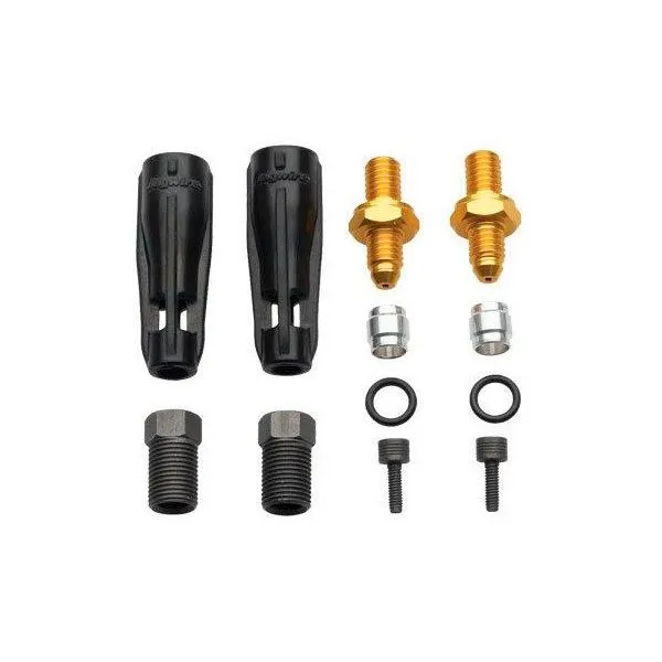 Jagwire Kopplingar till Jagwire HyFlow till Avid Elexir R och CR, Yellow, One Size Jagwire Kopplingar till Jagwire HyFlow till Avid Elexir R och CR, Yellow, One Size
