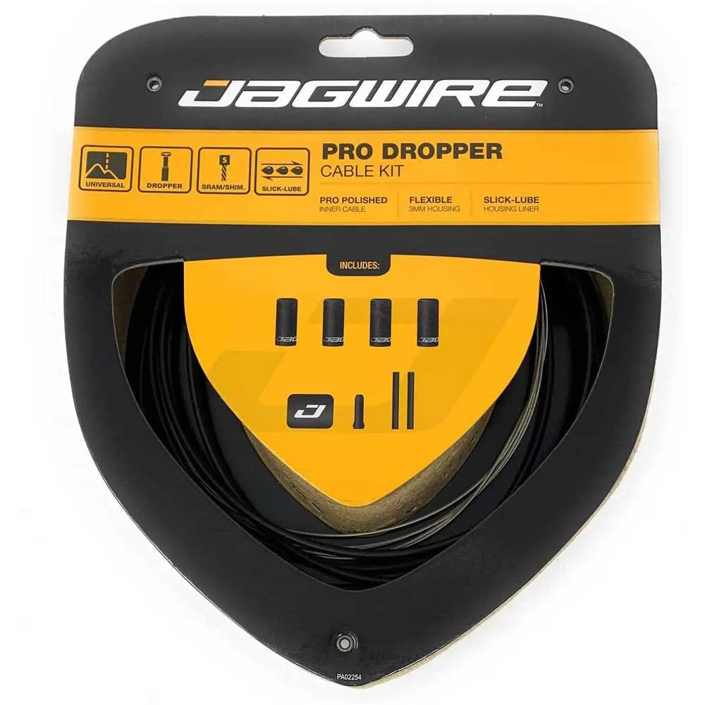 Jagwire Pro Kabelslang För Höj-och Sänkbar Sadelstolpe, Black, 1700mm