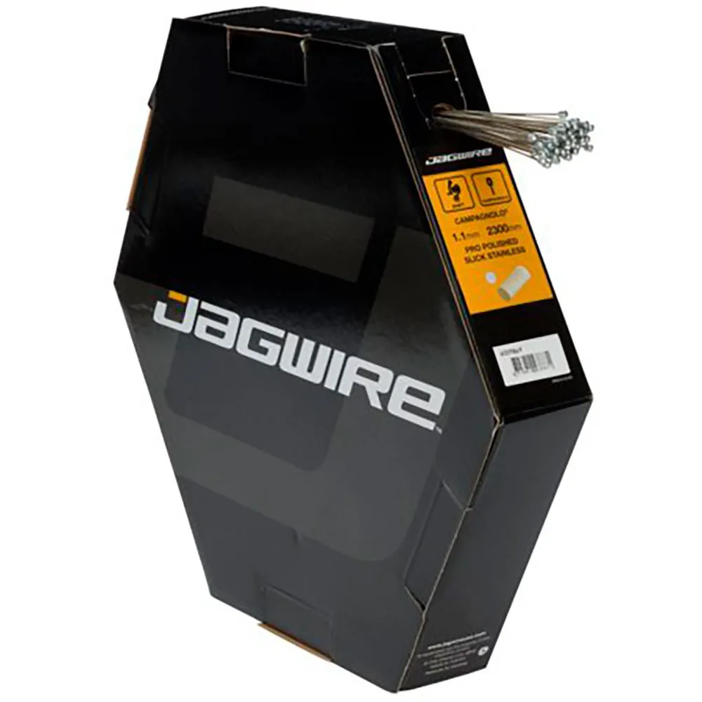 Jagwire Pro Polished Slick Stainless Växelvajer 1.1x2300 Mm 50 Enheter, Black, One Size Jagwire Pro Polished Slick Stainless Växelvajer 1.1x2300 Mm 50 Enheter, Black, One Size