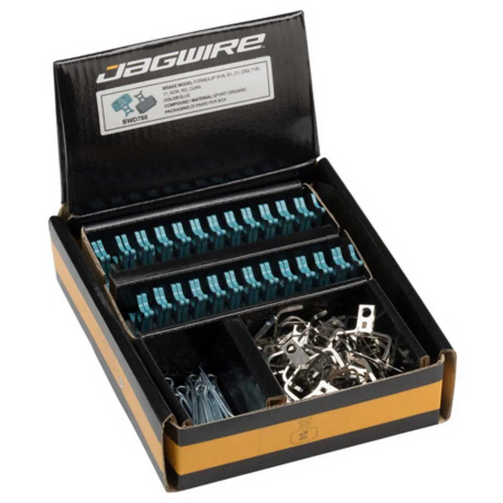 Jagwire Sram Code Guide Re Organiska Skivbromsbelägg 25 Par, Blue, One Size Jagwire Sram Code Guide Re Organiska Skivbromsbelägg 25 Par, Blue, One Size