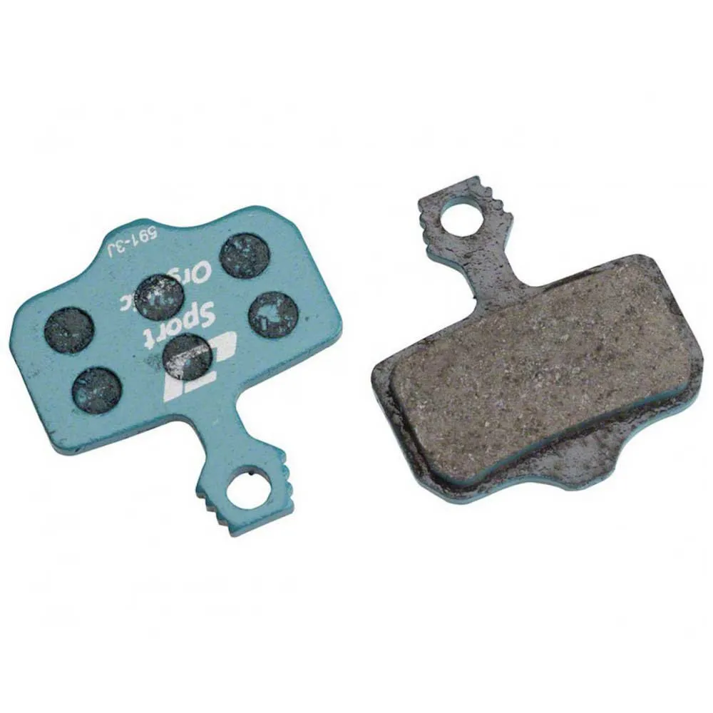 Jagwire Sram Level Elixir Organiska Skivbromsbelägg 25 Par, Blue, One Size